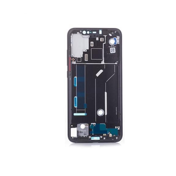 MARCO DE PANTALLA CHASIS CUERPO CENTRAL PARA XIAOMI MI 8 NEGRO