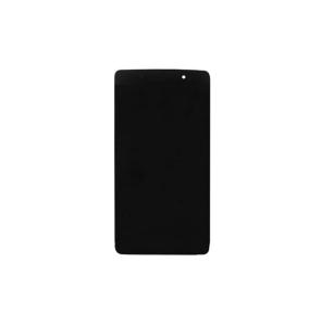 Tactile LCD screen full for Alcatel Idol 4 black without frame