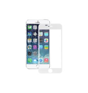 Cristal de pantalla para iPhone 6 blanco