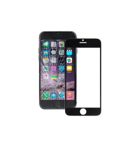 Front glass screen for iphone 6 black color