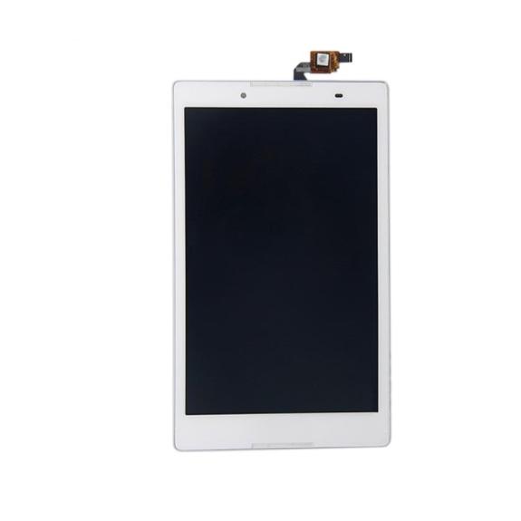 PANTALLA TACTIL LCD COMPLETA PARA LENOVO TAB 2 BLANCO CON MARCO