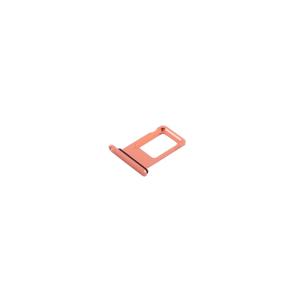 SIM card support tray for iPhone XR pink / coral