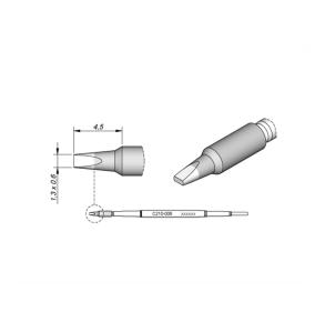 Punta Soldador JBC C210008 de Cabezal Cincel - 1.3x0.6mm