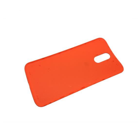 TAPA TRASERA CUBRE BATERIA PARA MOTOROLA MOTO G4/G4 PLUS NARANJA