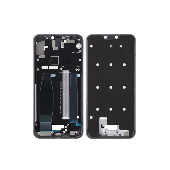 MARCO FRONTAL CHASIS DE PANTALLA PARA ASUS ZENFONE 5 NEGRO