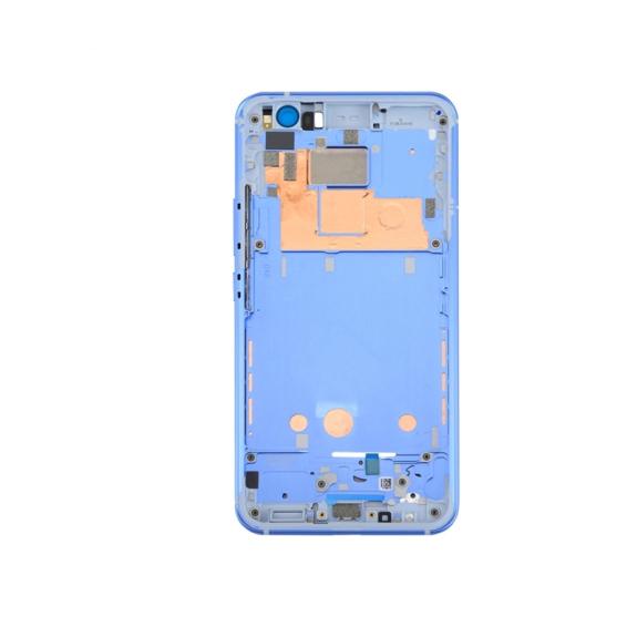 MARCO FRONTAL INTERMEDIO PANTALLA CHASIS PARA HTC U11 AZUL CLARO