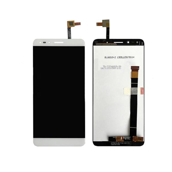 PANTALLA TACTIL LCD COMPLETA PARA ALCATEL POP 4 BLANCO SIN MARCO