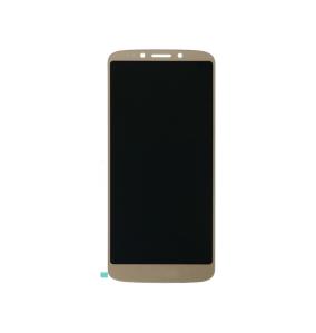 PANTALLA LCD COMPLETA PARA MOTOROLA MOTO G6 DORADO SIN MARCO