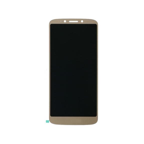 PANTALLA LCD COMPLETA PARA MOTOROLA MOTO G6 DORADO SIN MARCO