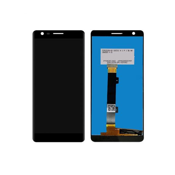 PANTALLA TACTIL LCD COMPLETA PARA NOKIA 3.1 NEGRO SIN MARCO