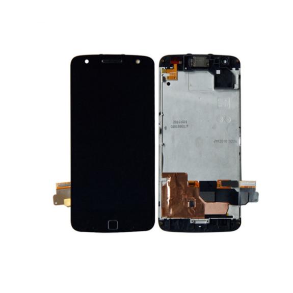 PANTALLA COMPLETA PARA MOTOROLA MOTO Z FORCE NEGRO CON MARCO