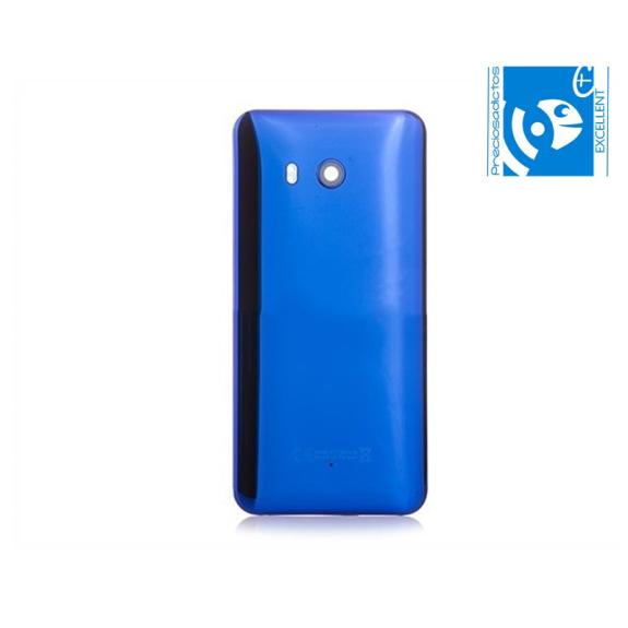 TAPA TRASERA CUBRE BATERIA PARA HTC U11 AZUL OSCURO