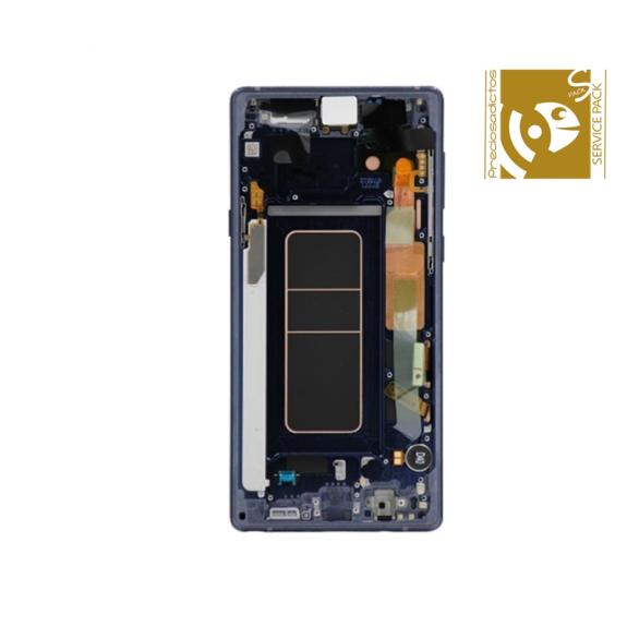 Pantalla SERVICE PACK para Samsung Galaxy Note 9 azul