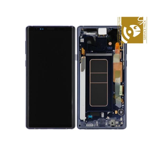 Pantalla SERVICE PACK para Samsung Galaxy Note 9 azul