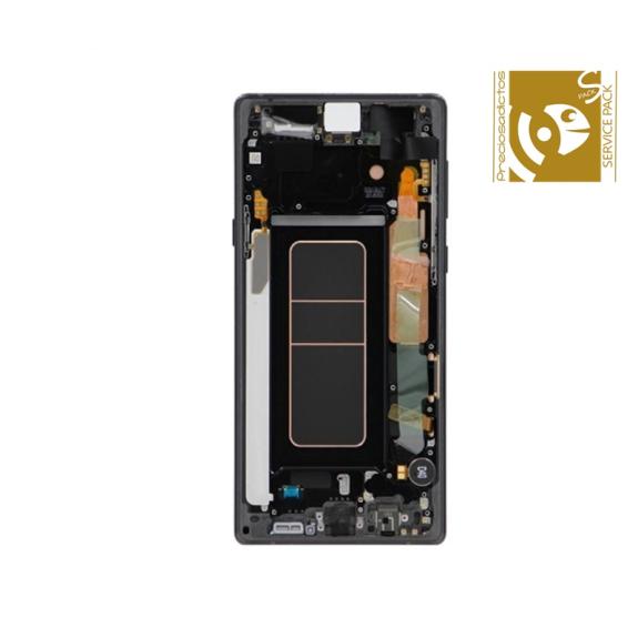 Pantalla SERVICE PACK para Samsung Galaxy Note 9 negro