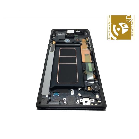 Pantalla SERVICE PACK para Samsung Galaxy Note 9 negro