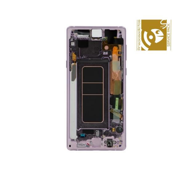 Pantalla SERVICE PACK para Samsung Galaxy Note 9 violeta