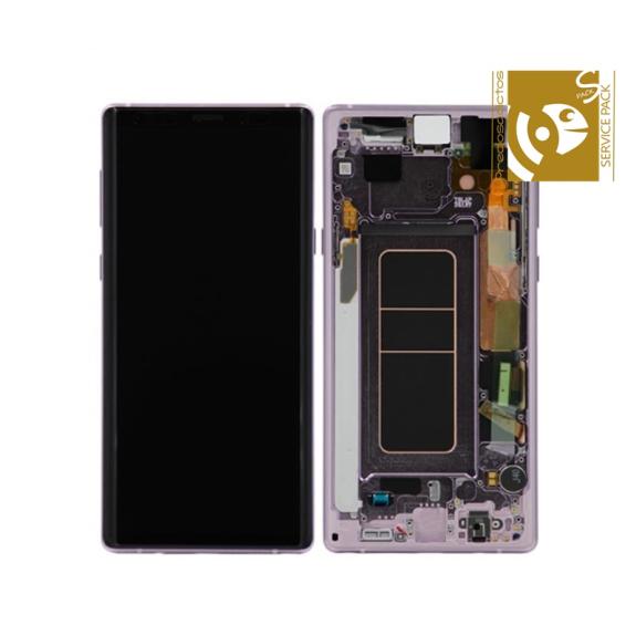 Pantalla SERVICE PACK para Samsung Galaxy Note 9 violeta