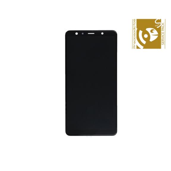 Pantalla para Samsung Galaxy A7 2018 negro SERVICE PACK