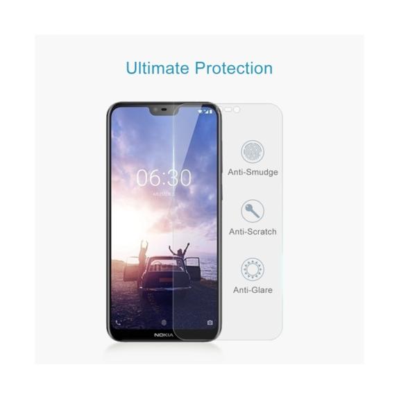 PROTECTOR DE PANTALLA CRISTAL TEMPLADO PARA NOKIA X6 / 6.1 PLUS