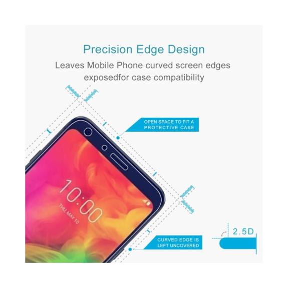 PROTECTOR DE PANTALLA CRISTAL TEMPLADO PARA LG Q7