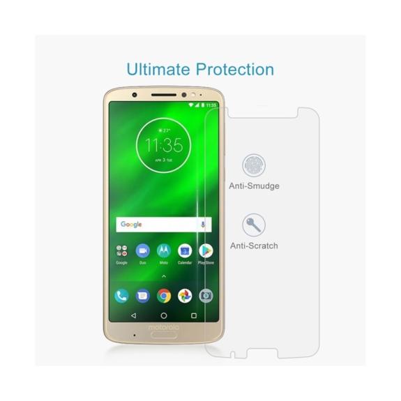 PROTECTOR PANTALLA CRISTAL TEMPLADO PARA MOTOROLA MOTO G6 PLUS