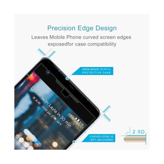 PROTECTOR DE PANTALLA CRISTAL TEMPLADO PARA GOOGLE PIXEL 2 XL