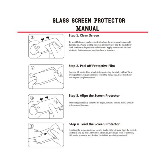 PROTECTOR PANTALLA CRISTAL TEMPLADO 3D NEGRO PARA HUAWEI MATE 20