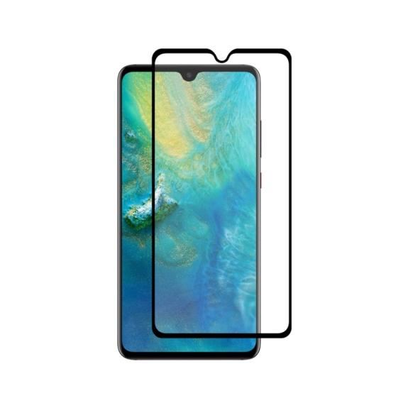 PROTECTOR PANTALLA CRISTAL TEMPLADO 3D NEGRO PARA HUAWEI MATE 20