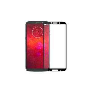 CRISTAL TEMPLADO 3D NEGRO PARA MOTOROLA MOTO Z3 / Z3 PLAY