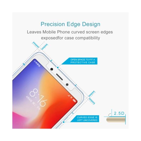 PROTECTOR DE PANTALLA CRISTAL TEMPLADO PARA XIAOMI REDMI 6A