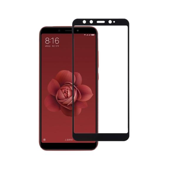 CRISTAL TEMPLADO 3D NEGRO PARA XIAOMI MI 6X / A2