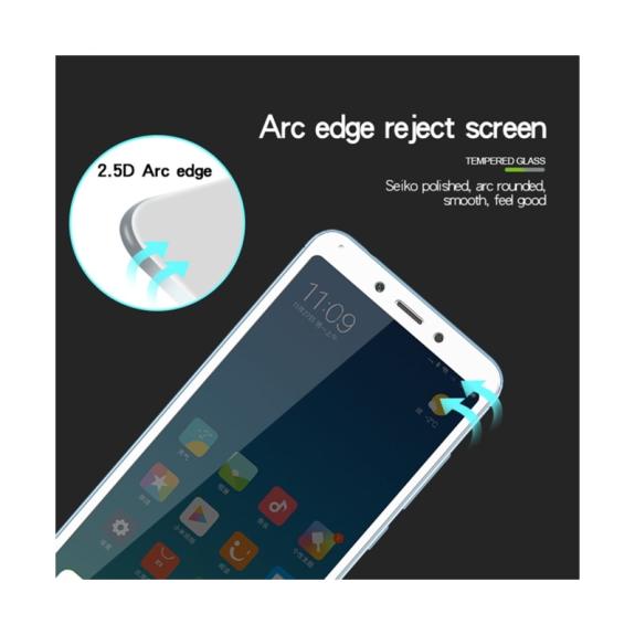 PROTECTOR CRISTAL TEMPLADO 3D BLANCO PARA XIAOMI REDMI 6A