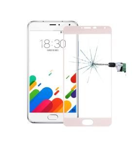 PROTECTOR DE PANTALLA CRISTAL TEMPLADO PARA MEIZU METAL DORADO