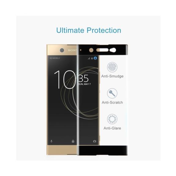 CRISTAL TEMPLADO 3D NEGRO PARA SONY XPERIA XA1 ULTRA / XPERIA C7