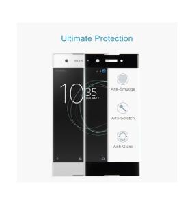 Black 3D tempered glass protector for Sony Xperia XA1