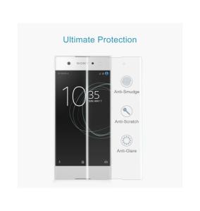 Transparent 3D tempered glass protector for Sony Xperia XA1