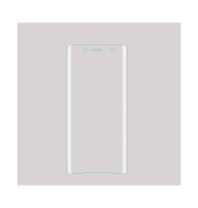 Transparent 3D tempered glass for Sony Xperia XZ2 Compact