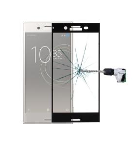 Black 3D tempered glass protector for Sony Xperia XZ Premium