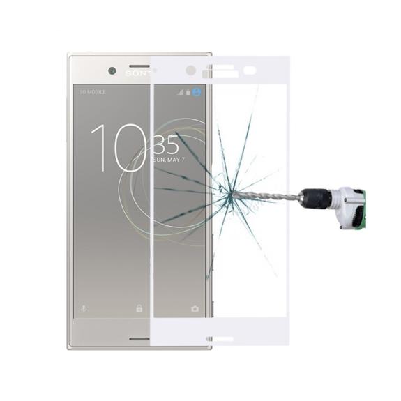 CRISTAL TEMPLADO 3D BLANCO PARA SONY XPERIA XZ PREMIUM