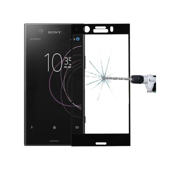 CRISTAL TEMPLADO 3D NEGRO PARA SONY XPERIA XZ1 COMPACT