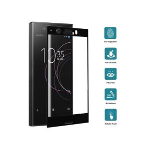 CRISTAL TEMPLADO 3D NEGRO PARA SONY XPERIA XZ1 COMPACT