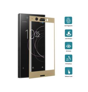 Golden 3D tempered glass for Sony Xperia XZ1 Compact