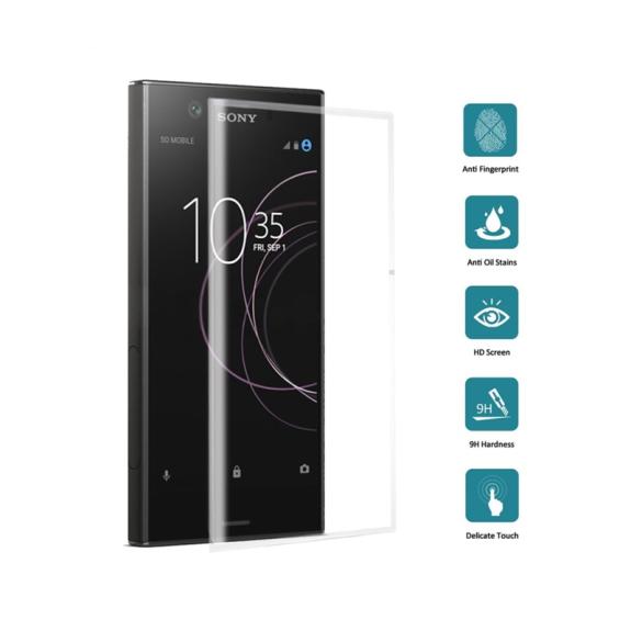 CRISTAL TEMPLADO 3D TRANSPARENTE PARA SONY XPERIA XZ1 COMPACT