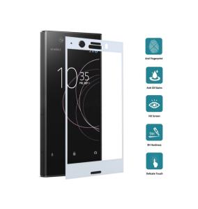 White 3D tempered glass for Sony Xperia XZ1 Compact