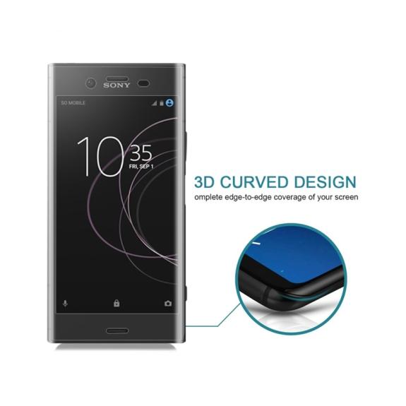 PROTECTOR CRISTAL TEMPLADO 3D TRANSPARENTE PARA SONY XPERIA XZ1