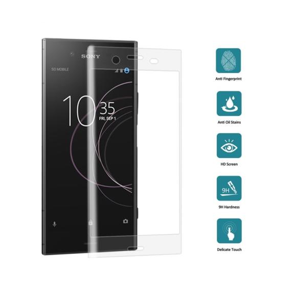 PROTECTOR CRISTAL TEMPLADO 3D TRANSPARENTE PARA SONY XPERIA XZ1