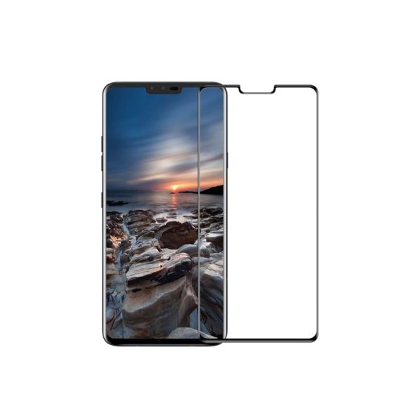 PROTECTOR PANTALLA CRISTAL TEMPLADO 3D NEGRO PARA LG V40 THINQ