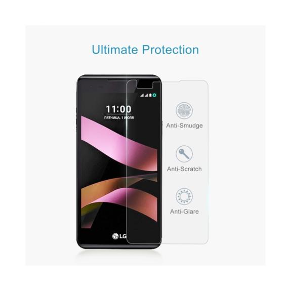 PROTECTOR DE PANTALLA CRISTAL TEMPLADO PARA LG X TYLE