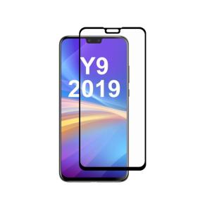 CRISTAL TEMPLADO 3D NEGRO PARA HUAWEI Y9 2019 / ENJOY 9 PLUS